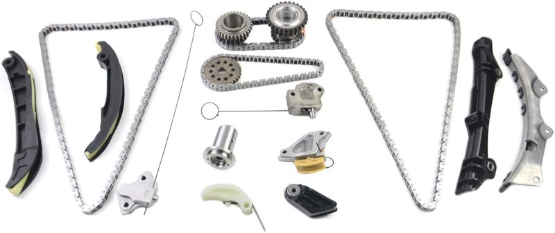 Flynsu Timing Chain Kit Replacement for 2011-2015 Chrysler Dodge Jeep Ram 1500 3.6L V6 Pentastar 5184352AF 5184355AF 5047891AA - Image 4